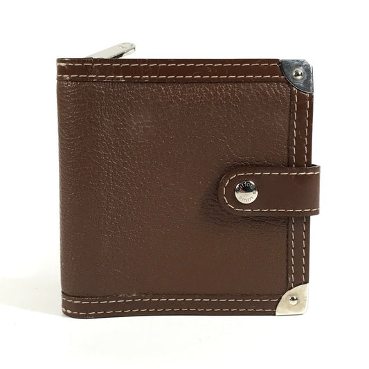 LOUIS VUITTON M91965 スハリ コンパクトジップ コンパクトウォレット 財布 2つ折り財布 スハリレザー レディース ブラウン