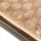 GUCCI 257246 GG ロゴ 斜め掛け ポシェット ショルダーバッグ レザー/コーティングキャンバス ユニセックス ピンク