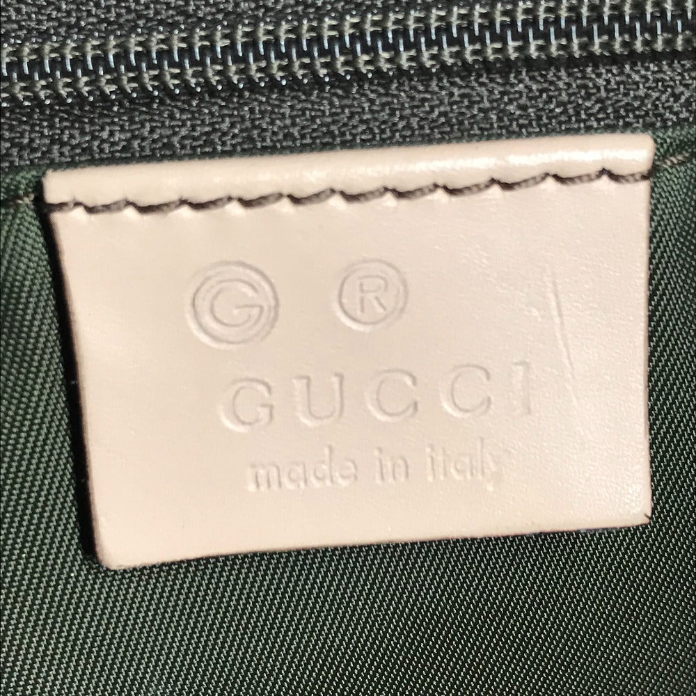 GUCCI 257246 GG ロゴ 斜め掛け ポシェット ショルダーバッグ レザー/コーティングキャンバス ユニセックス ピンク