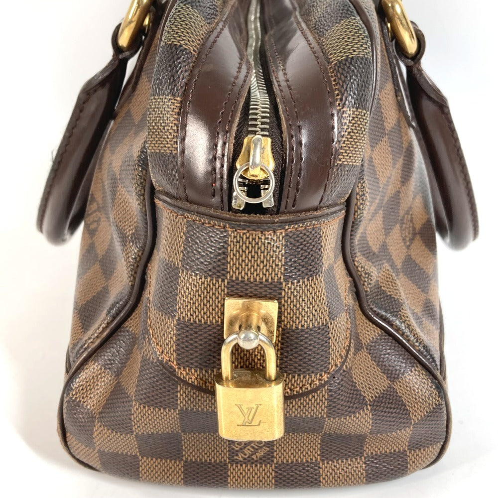LOUIS VUITTON Ｎ60008 ダミエ ドゥオモ カバン ミニボストンバッグ ハンドバッグ ダミエキャンバス レディース エベヌ ブラウン