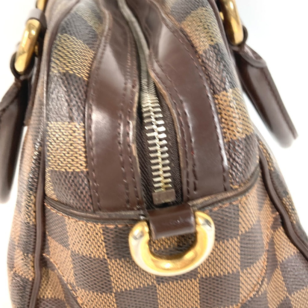LOUIS VUITTON Ｎ60008 ダミエ ドゥオモ カバン ミニボストンバッグ ハンドバッグ ダミエキャンバス レディース エベヌ ブラウン