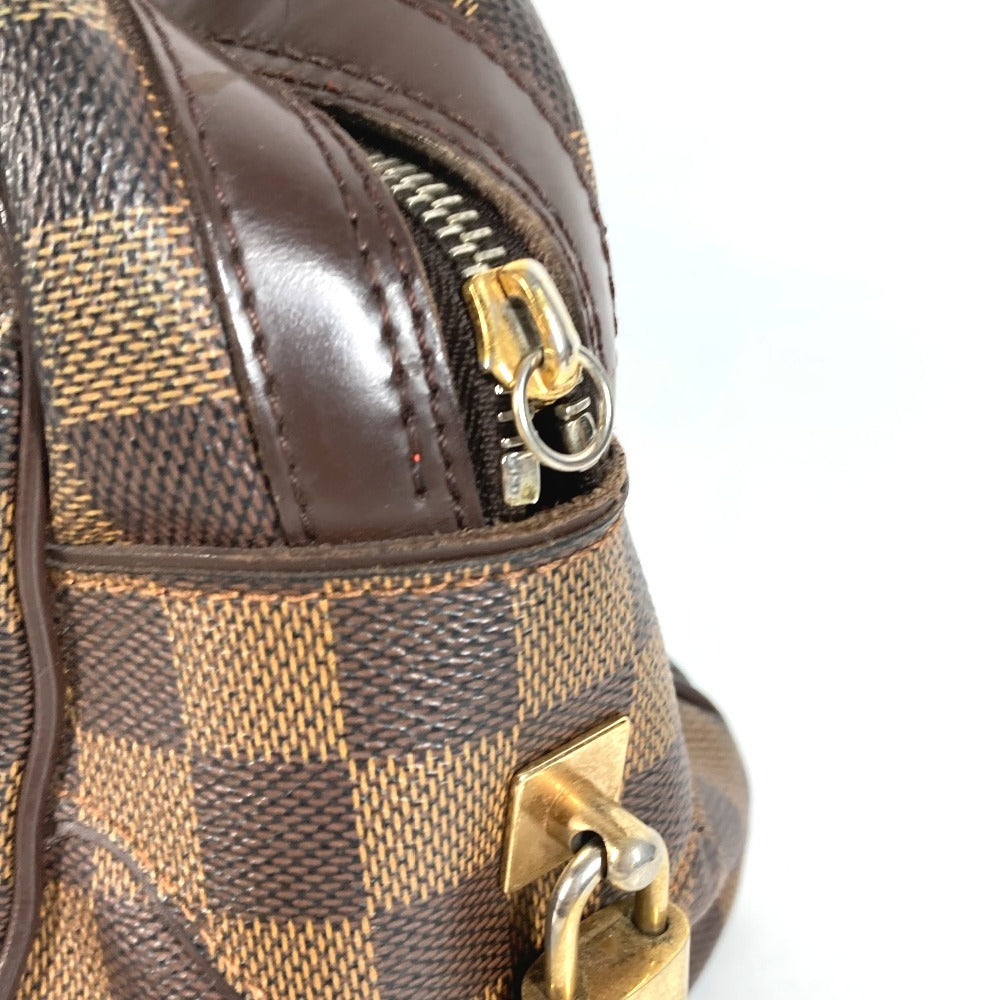 LOUIS VUITTON Ｎ60008 ダミエ ドゥオモ カバン ミニボストンバッグ ハンドバッグ ダミエキャンバス レディース エベヌ ブラウン