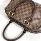 LOUIS VUITTON Ｎ60008 ダミエ ドゥオモ カバン ミニボストンバッグ ハンドバッグ ダミエキャンバス レディース エベヌ ブラウン