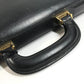 LOEWE ヴィンテージ ロゴ ビジネスバッグ アナグラム カバン 書類バッグ ブリーフケース ハンドバッグ レザー ユニセックス ブラック