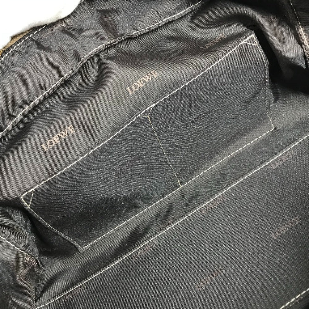 LOEWE アマソナ28 アマソナ 28 カバン トートバッグ ハンドバッグ レザー ユニセックス ゴールド系