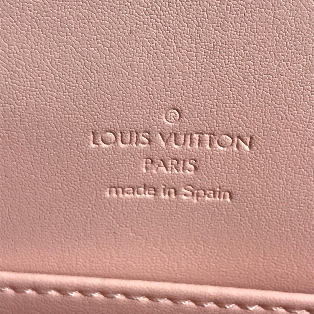 LOUIS VUITTON M91070 モノグラムヴェルニ トンプソン ストリート 肩掛け カバン フラップ ショルダーバッグ モノグラムヴェルニキャンバス レディース マシュマロピンク ピンク