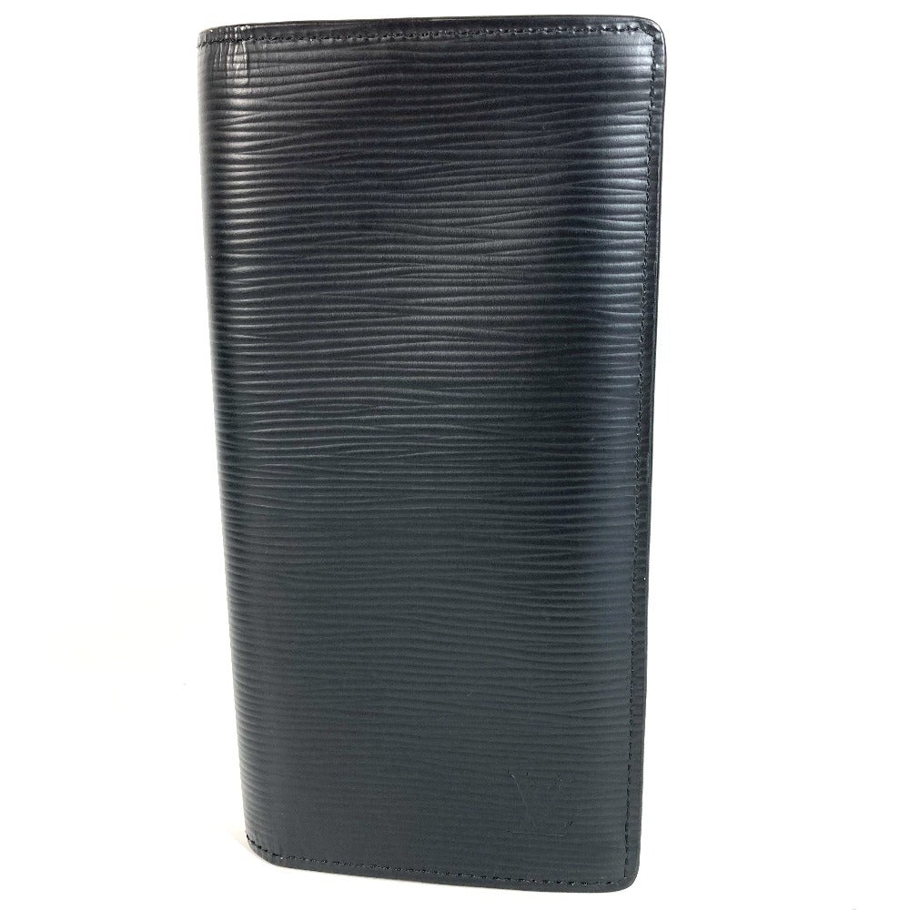 LOUIS VUITTON M60622 エピ ポルトフォイユブラザ 2つ折り ロングウォレット 長財布 エピレザー ユニセックス ノワール ブラック