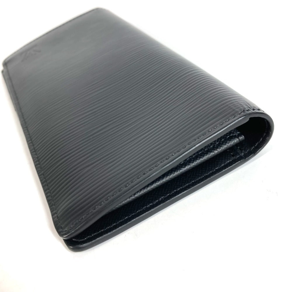 LOUIS VUITTON M60622 エピ ポルトフォイユブラザ 2つ折り ロングウォレット 長財布 エピレザー ユニセックス ノワール ブラック