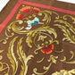 HERMES Cheval Turc Turkish Horse Carre 90 Scarf Silk Unisex Brown