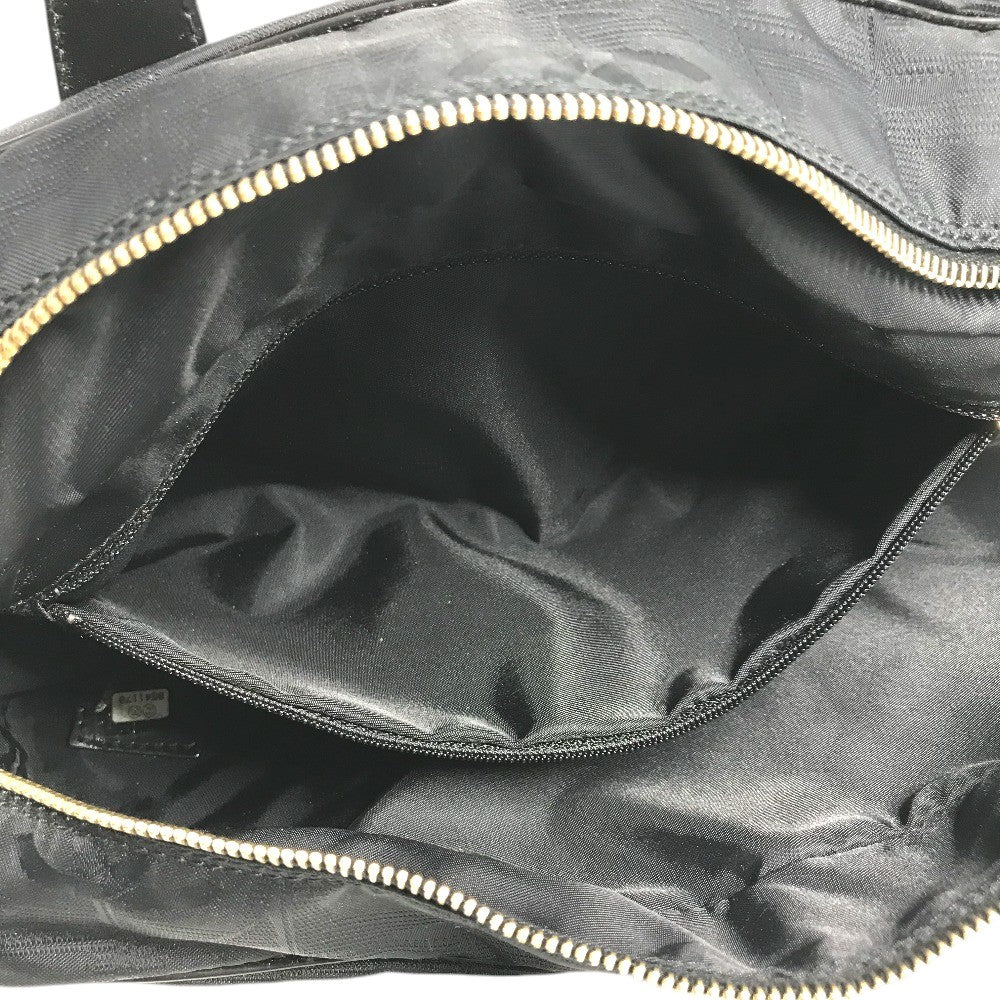 CHANEL A15828 ニュートラベルライン ハンドバッグ カバン ボストンバッグ レザー/ナイロン レディース ブラック