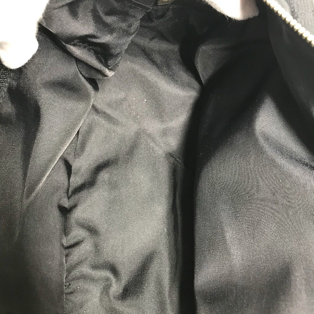 CHANEL A15828 ニュートラベルライン ハンドバッグ カバン ロゴ ミニ ナイロンジャガード レザー ボストンバッグ レザー/ナイロン レディース ブラック