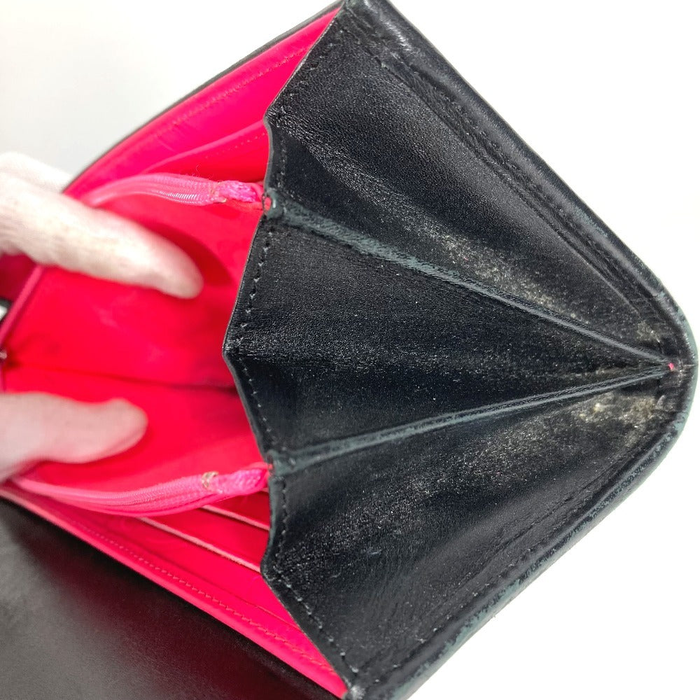 CHANEL A50077 カンボンライン CC ココマーク ロゴ ロングウォレット フラップ 長財布 レザー ユニセックス ブラック