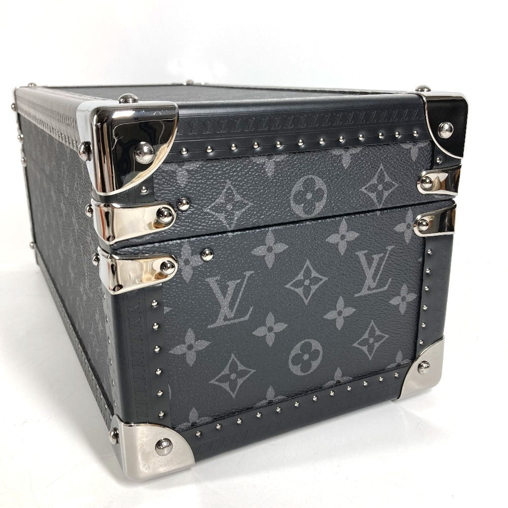 HERMES M44127 モノグラムエクリプス コフレ アクセソワール ジュエリーケース 時計ケース ウォッチケース アクセサリーケース トランク モノグラムエクリプスキャンバス ユニセックス ブラック
