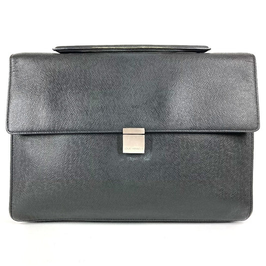 LOUIS VUITTON M30772 タイガ アンガラ カバン ブリーフケース ハンドバッグ 書類バッグ ビジネスバッグ タイガレザー メンズ アルドワーズ ブラック