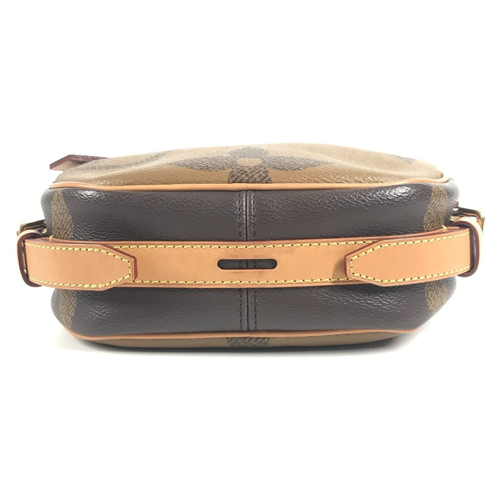 LOUIS VUITTON M44604 ジャイアントモノグラム ボワットシャポースープル ポシェット 丸型 ラウンド 斜め掛け カバン ショルダーバッグ モノグラムジャイアントキャンバス ユニセックス ブラウン