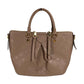 LOUIS VUITTON M50710 Monogram Empreinte Mazarine PM Mazarine PM Bag Tote Bag Handbag Monogram Empreinte Leather Unisex Taupe Light Brown