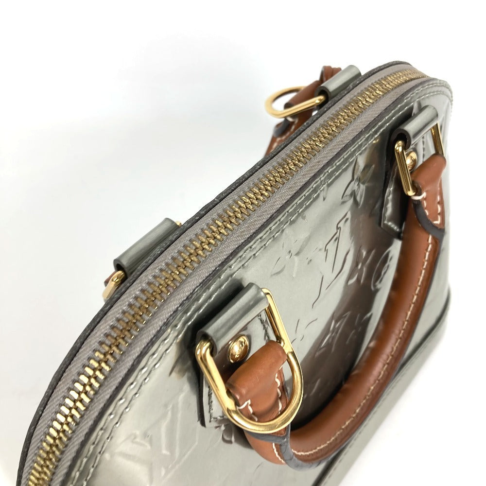 LOUIS VUITTON M90484 モノグラムヴェルニ アルマBB アルマ BB 2WAYバッグ ショルダーバッグ トートバッグ ハンドバッグ モノグラムヴェルニキャンバス レディース アルジャン シルバー