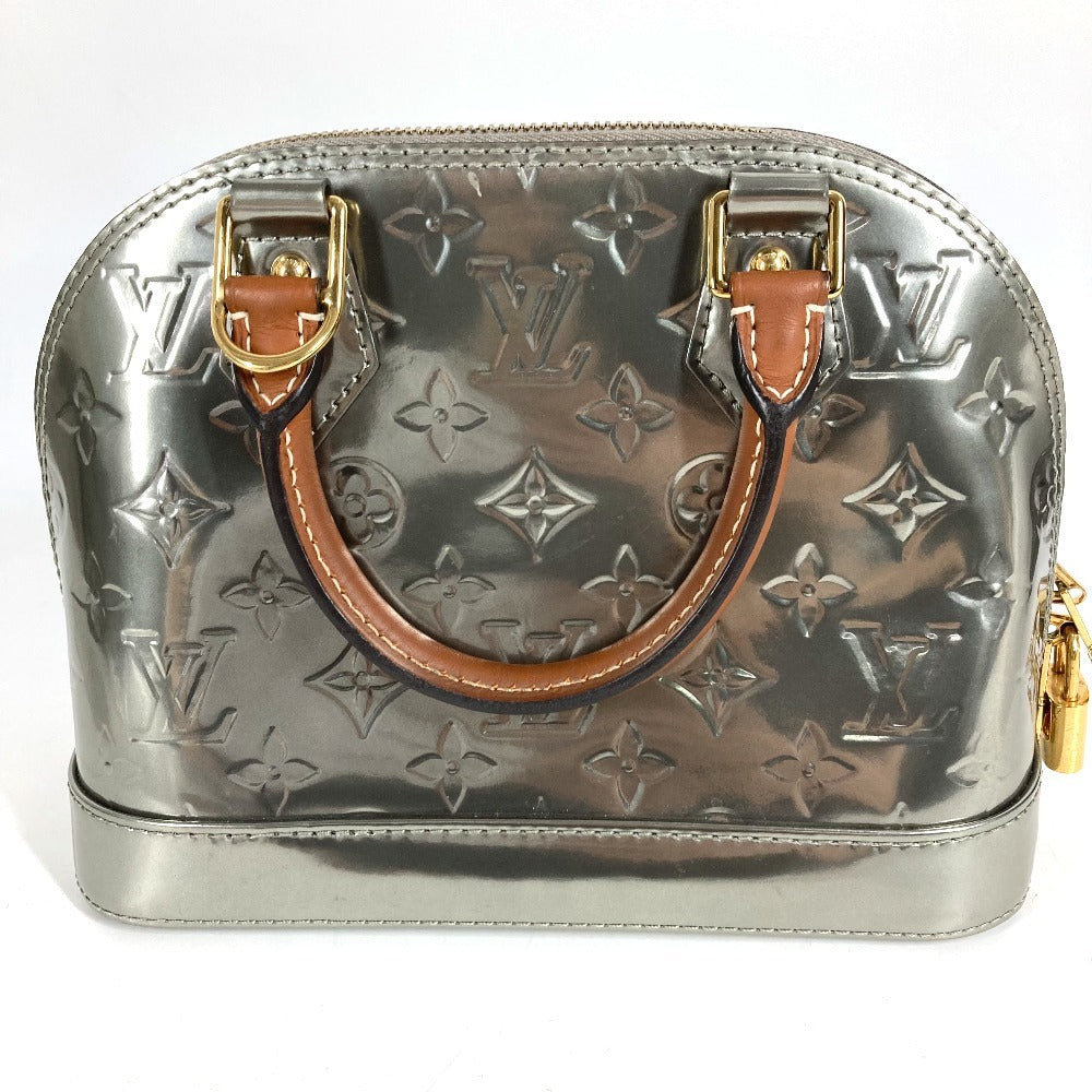 LOUIS VUITTON M90484 モノグラムヴェルニ アルマBB アルマ BB 2WAYバッグ ショルダーバッグ トートバッグ ハンドバッグ モノグラムヴェルニキャンバス レディース アルジャン シルバー