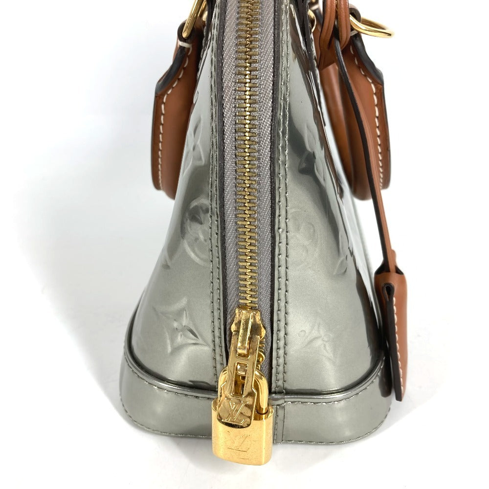 LOUIS VUITTON M90484 モノグラムヴェルニ アルマBB アルマ BB 2WAYバッグ ショルダーバッグ トートバッグ ハンドバッグ モノグラムヴェルニキャンバス レディース アルジャン シルバー
