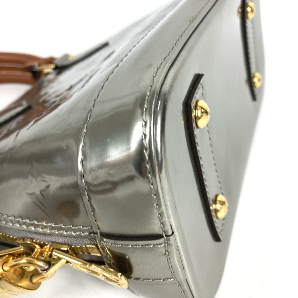 LOUIS VUITTON M90484 モノグラムヴェルニ アルマBB アルマ BB 2WAYバッグ ショルダーバッグ トートバッグ ハンドバッグ モノグラムヴェルニキャンバス レディース アルジャン シルバー