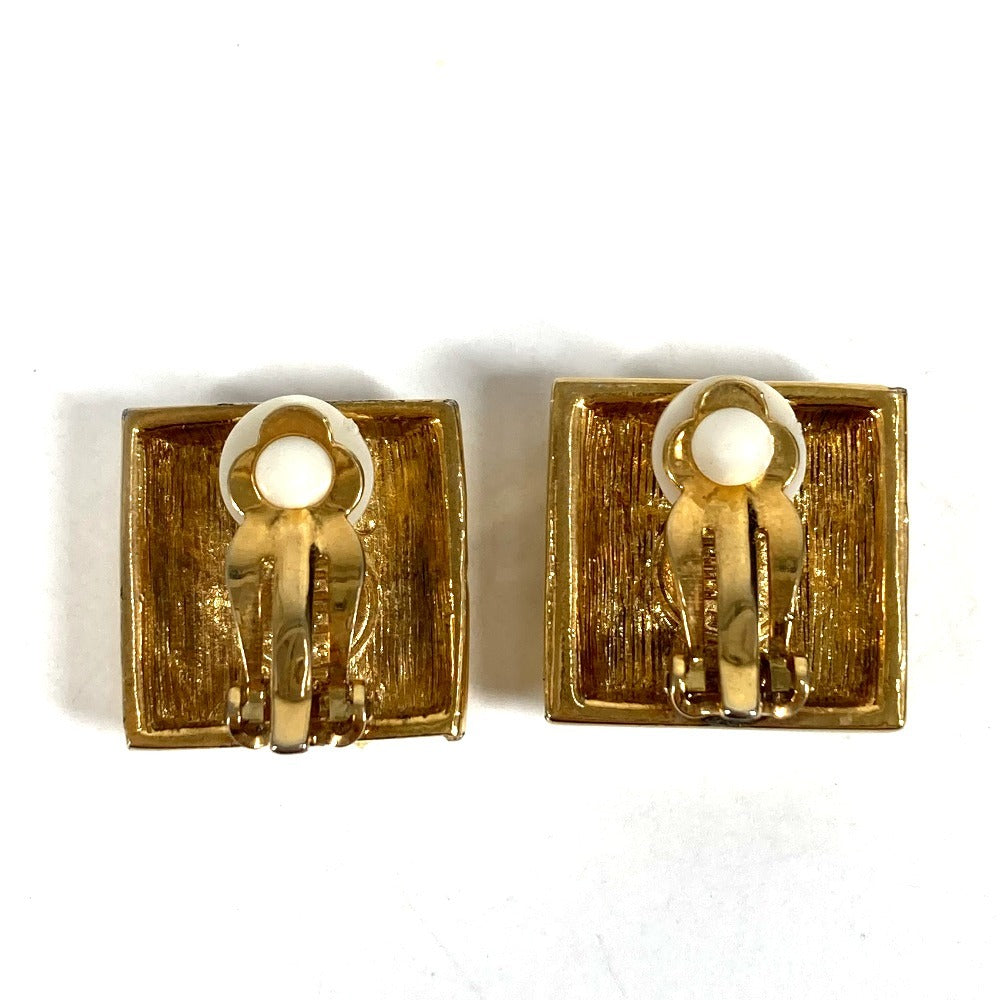 GIVENCHY Paris ヴィンテージ ロゴ アクセサリー イヤリング メタル ユニセックス ゴールド