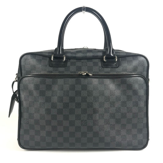 LOUIS VUITTON N23253 ダミエグラフィット イカール カバン ハンドバッグ 書類バッグ ブリーフケース ビジネスバッグ ダミエグラフィットキャンバス ユニセックス ブラック