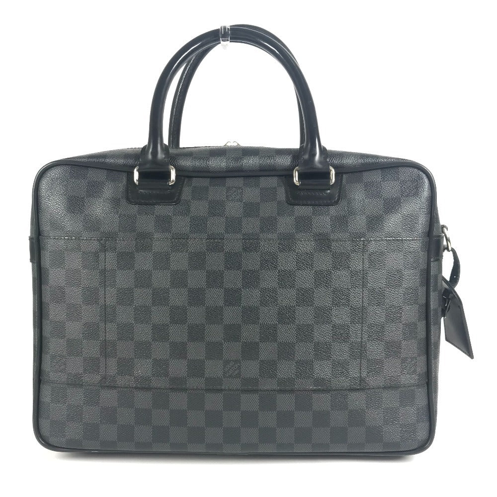 LOUIS VUITTON N23253 ダミエグラフィット イカール カバン ハンドバッグ 書類バッグ ブリーフケース ビジネスバッグ ダミエグラフィットキャンバス ユニセックス ブラック