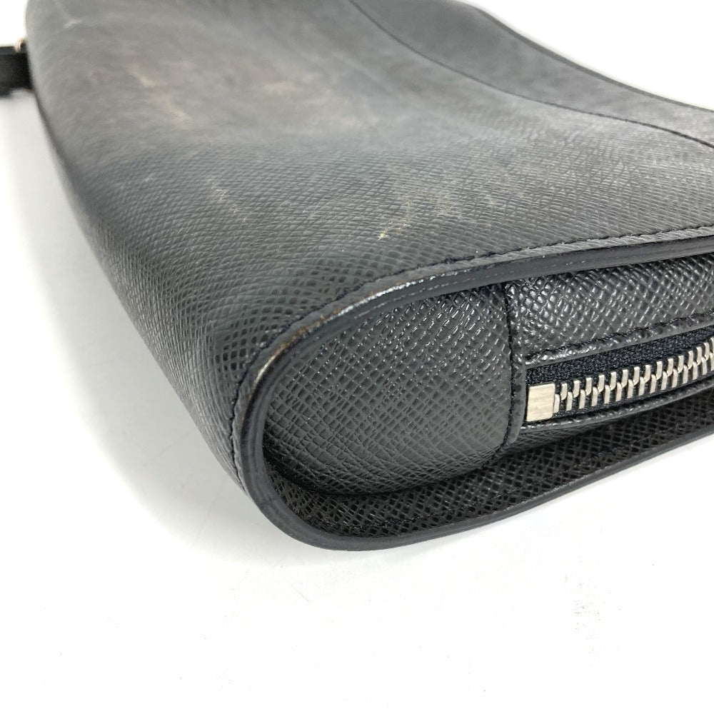 LOUIS VUITTON M30182 タイガ バイカル カバン クラッチバッグ ストラップ付き ポーチ セカンドバッグ タイガレザー メンズ アルドワーズ ブラック