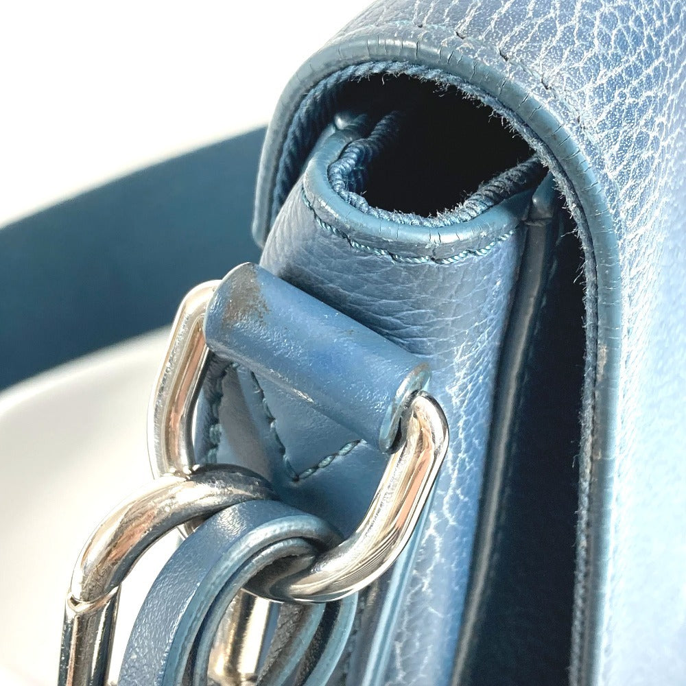 LOUIS VUITTON M21363 LV アエログラム テイクオフ メッセンジャー 斜め掛け カバン フラップ ショルダーバッグ レザー ユニセックス ネイビー