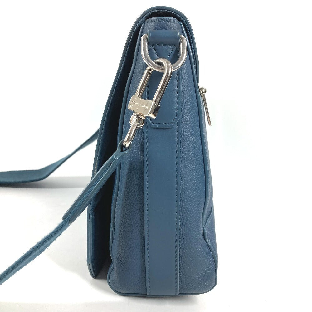 LOUIS VUITTON M21363 LV アエログラム テイクオフ メッセンジャー 斜め掛け カバン フラップ ショルダーバッグ レザー ユニセックス ネイビー