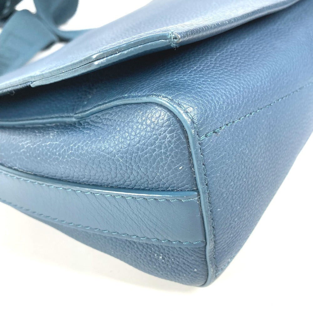LOUIS VUITTON M21363 LV アエログラム テイクオフ メッセンジャー 斜め掛け カバン フラップ ショルダーバッグ レザー ユニセックス ネイビー