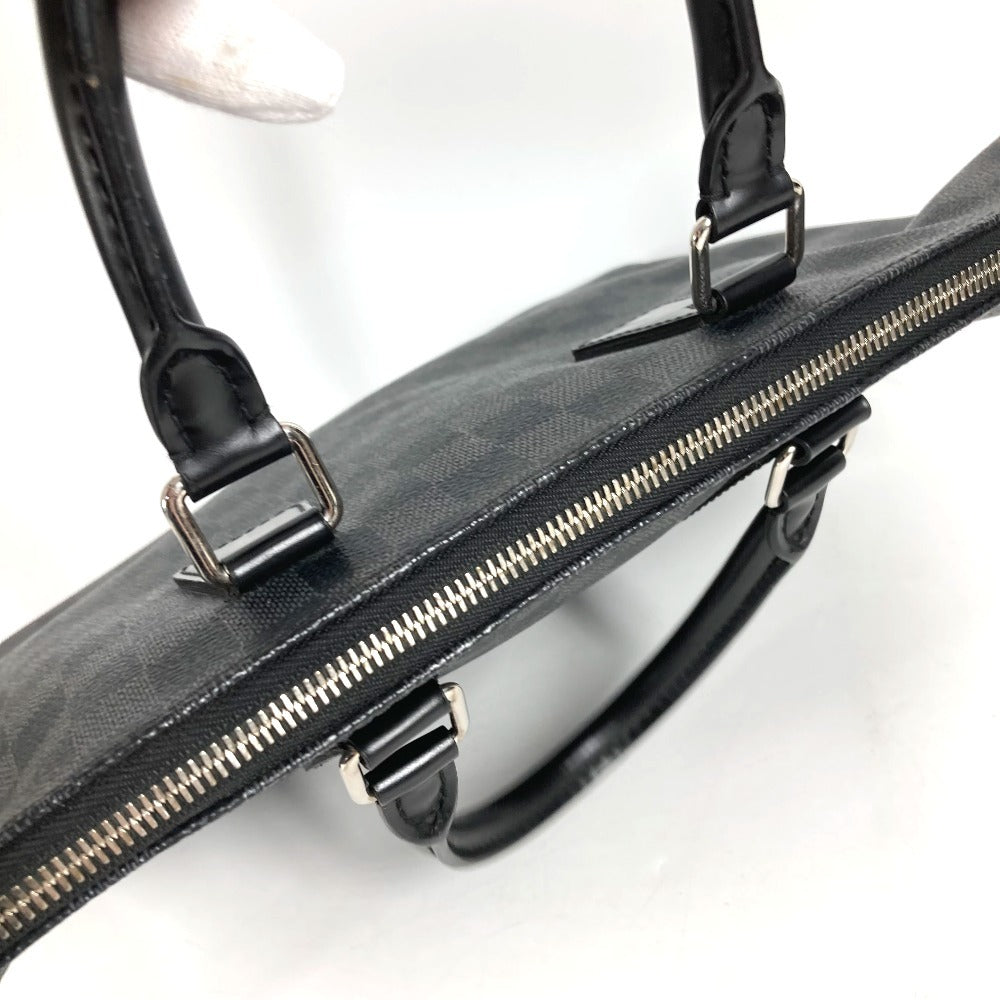 LOUIS VUITTON N48224 ダミエグラフィット ポルトドキュマンジュール PDJ カバン ブリーフケース ハンドバッグ 書類バッグ ビジネスバッグ ダミエグラフィットキャンバス メンズ ブラック