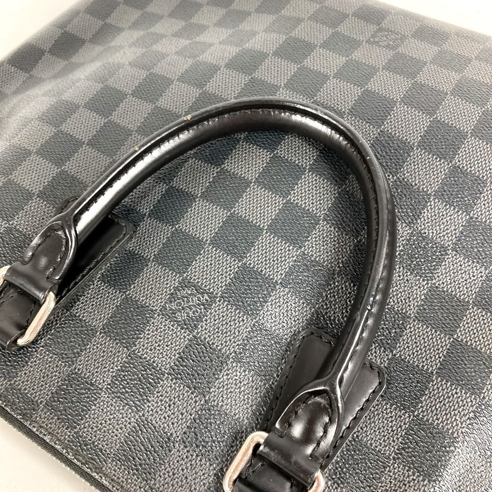 LOUIS VUITTON N48224 ダミエグラフィット ポルトドキュマンジュール PDJ カバン ブリーフケース ハンドバッグ 書類バッグ ビジネスバッグ ダミエグラフィットキャンバス メンズ ブラック