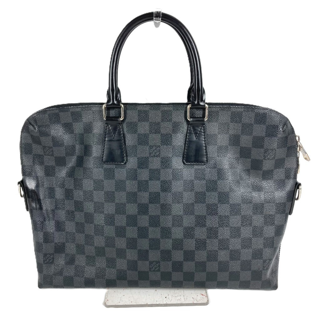 LOUIS VUITTON N48224 ダミエグラフィット ポルトドキュマンジュール PDJ カバン ブリーフケース ハンドバッグ 書類バッグ ビジネスバッグ ダミエグラフィットキャンバス メンズ ブラック