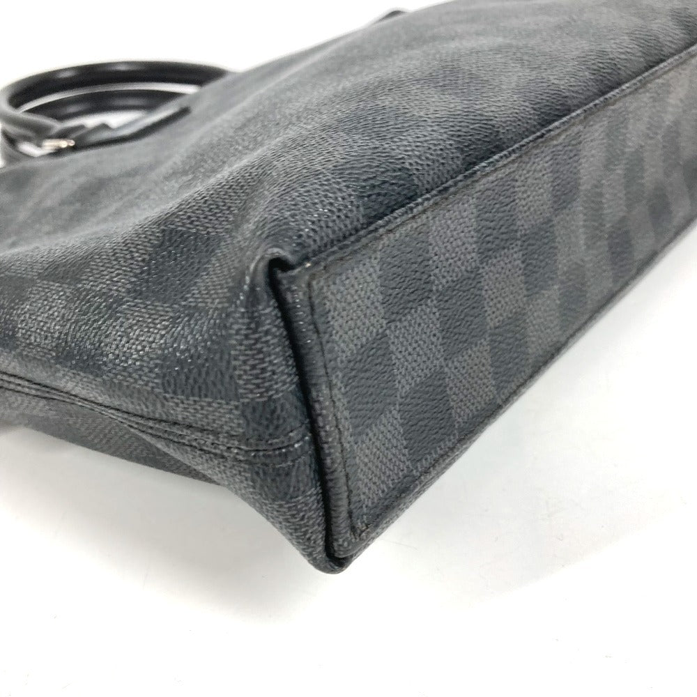 LOUIS VUITTON N48224 ダミエグラフィット ポルトドキュマンジュール PDJ カバン ブリーフケース ハンドバッグ 書類バッグ ビジネスバッグ ダミエグラフィットキャンバス メンズ ブラック