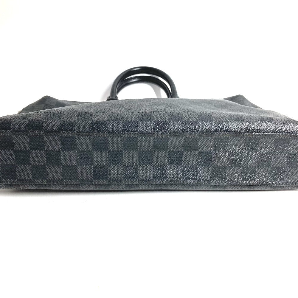 LOUIS VUITTON N48224 ダミエグラフィット ポルトドキュマンジュール PDJ カバン ブリーフケース ハンドバッグ 書類バッグ ビジネスバッグ ダミエグラフィットキャンバス メンズ ブラック