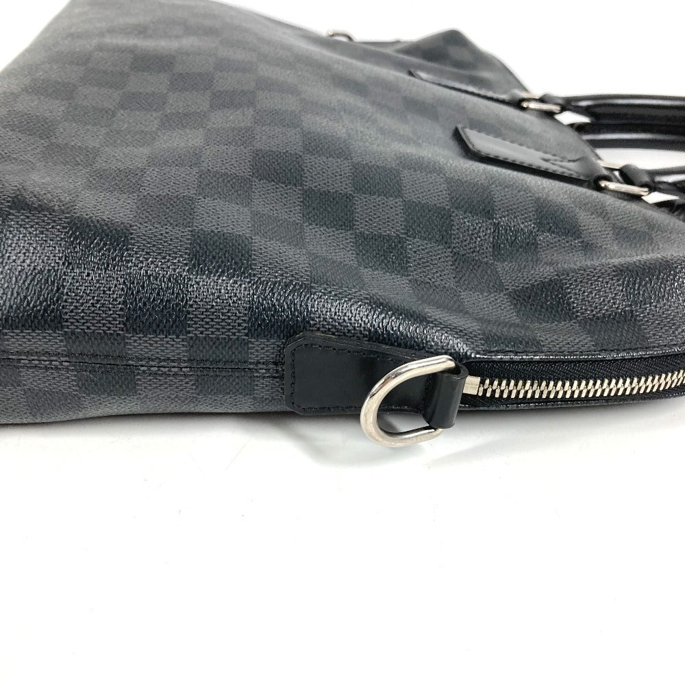 LOUIS VUITTON N48224 ダミエグラフィット ポルトドキュマンジュール PDJ カバン ブリーフケース ハンドバッグ 書類バッグ ビジネスバッグ ダミエグラフィットキャンバス メンズ ブラック