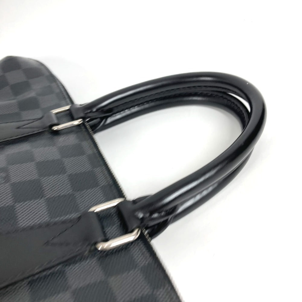 LOUIS VUITTON N48224 ダミエグラフィット ポルトドキュマンジュール PDJ カバン ブリーフケース ハンドバッグ 書類バッグ ビジネスバッグ ダミエグラフィットキャンバス メンズ ブラック