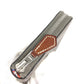 HERMES Azap Compact Silk'in Wallet Coin Purse Wallet Round Zipper Coin Case Epsom Unisex Etan Gray