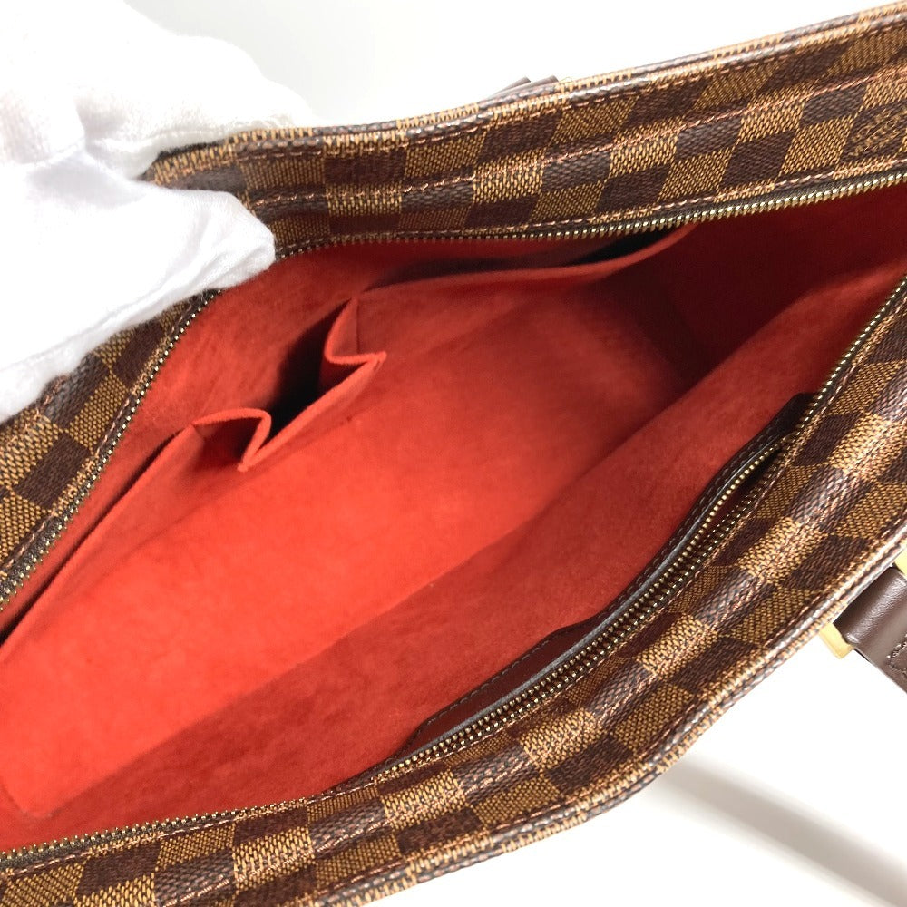 LOUIS VUITTON N51156 ダミエ ルコ カバン トートバッグ 肩掛け ショルダーバッグ ダミエキャンバス ユニセックス エベヌ ブラウン