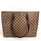 LOUIS VUITTON N51156 ダミエ ルコ カバン トートバッグ 肩掛け ショルダーバッグ ダミエキャンバス ユニセックス エベヌ ブラウン