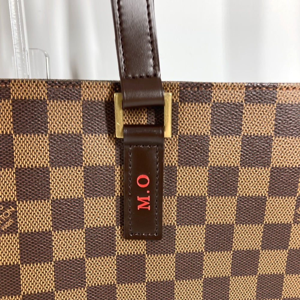 LOUIS VUITTON N51156 ダミエ ルコ カバン トートバッグ 肩掛け ショルダーバッグ ダミエキャンバス ユニセックス エベヌ ブラウン