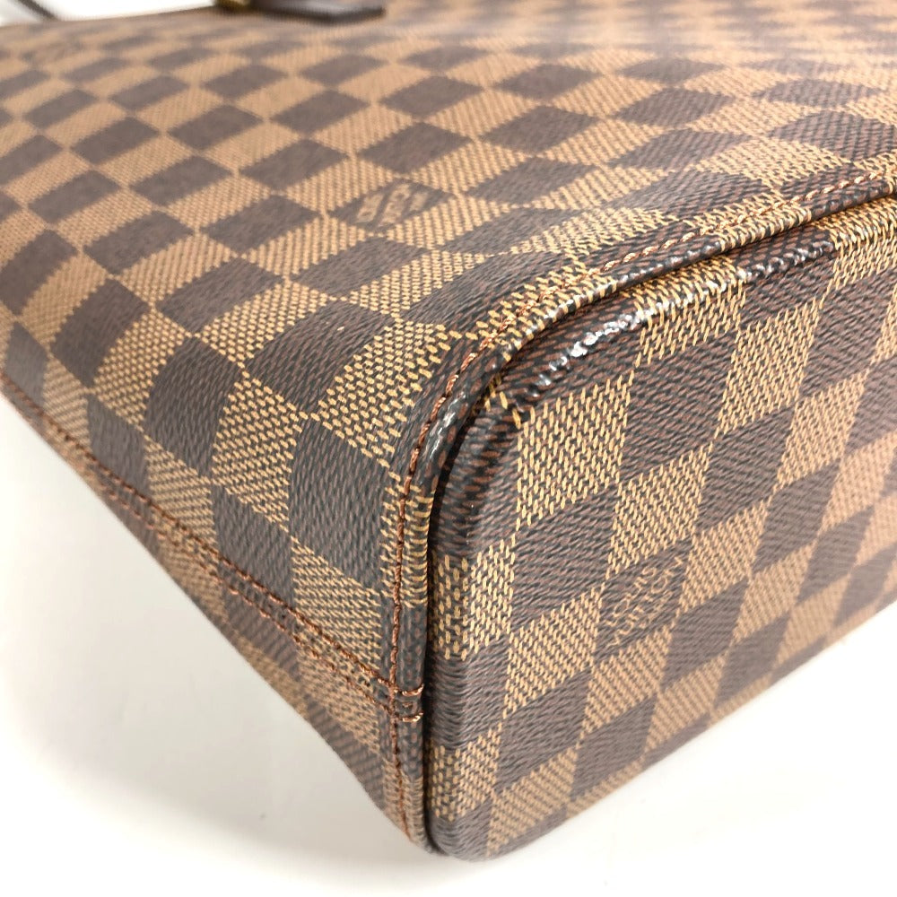 LOUIS VUITTON N51156 ダミエ ルコ カバン トートバッグ 肩掛け ショルダーバッグ ダミエキャンバス ユニセックス エベヌ ブラウン