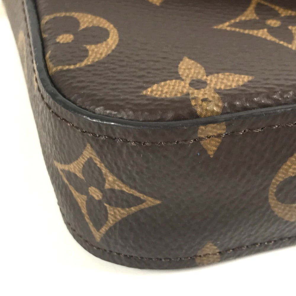LOUIS VUITTON M80091 モノグラム ミュルティ ポシェット フェリシー 長財布 カバン 斜め掛け コインケース 小銭入れ ショルダーバッグ モノグラムキャンバス ユニセックス ブラウン