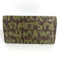 LOUIS VUITTON M92188 旧モノグラムグラフィティ ポルトモネ クレディ ロングウォレット フラップ 長財布 モノグラムグラフィティキャンバス ユニセックス カーキ ブラウン