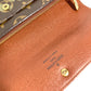 LOUIS VUITTON M92188 旧モノグラムグラフィティ ポルトモネ クレディ ロングウォレット フラップ 長財布 モノグラムグラフィティキャンバス ユニセックス カーキ ブラウン