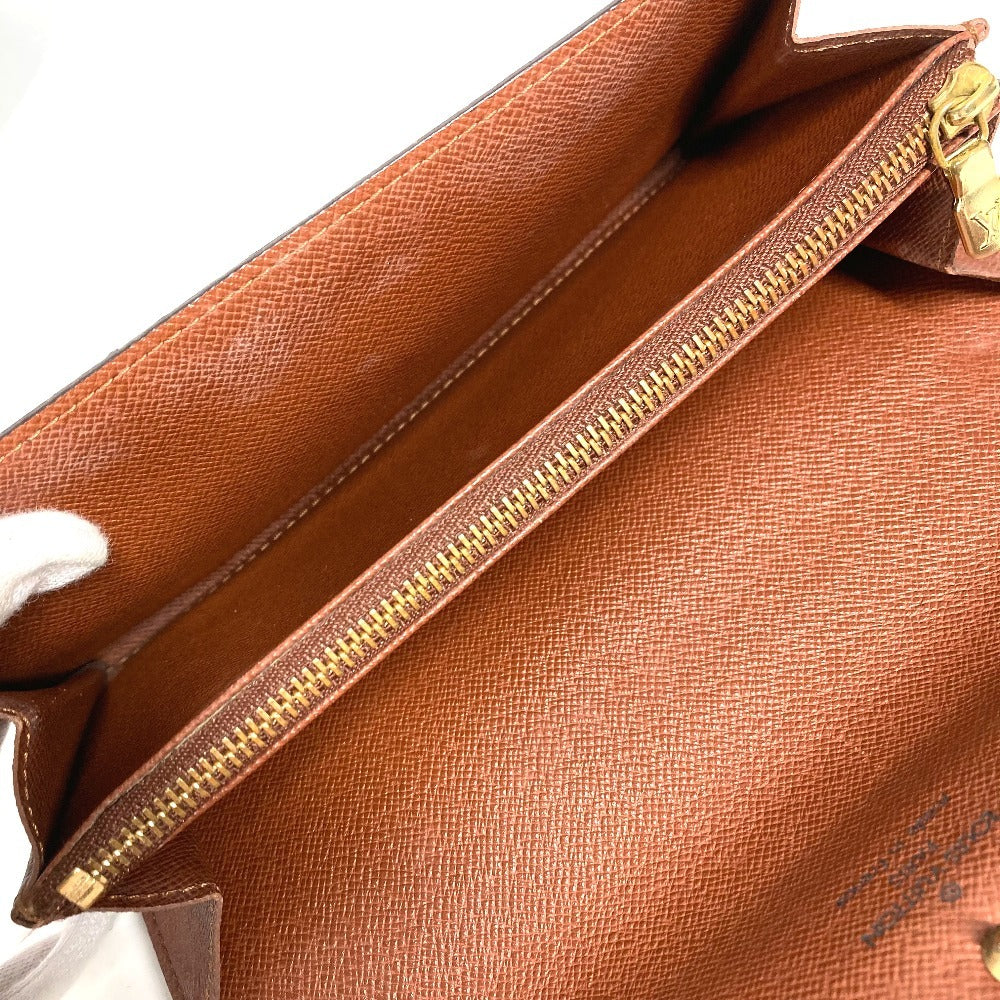 LOUIS VUITTON M92188 旧モノグラムグラフィティ ポルトモネ クレディ ロングウォレット フラップ 長財布 モノグラムグラフィティキャンバス ユニセックス カーキ ブラウン