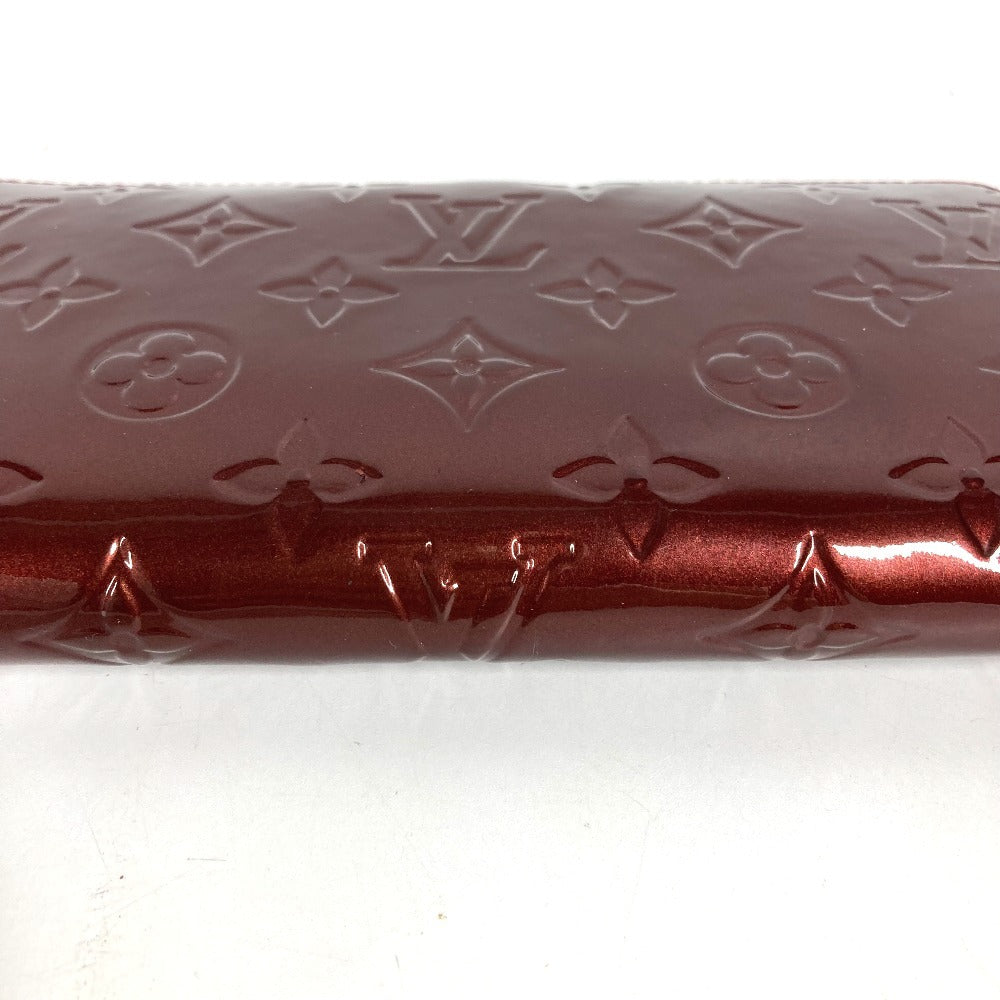 LOUIS VUITTON M93522 モノグラムヴェルニ ジッピーウォレット ロングウォレット ラウンドファスナー 長財布 モノグラムヴェルニキャンバス ユニセックス アマラント パープル