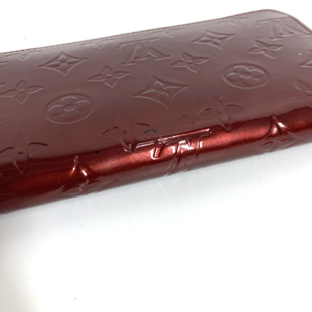 LOUIS VUITTON M93575 モノグラムヴェルニ ジッピーウォレット ロングウォレット ラウンドファスナー 長財布 モノグラムヴェルニキャンバス ユニセックス ヴァイオレット パープル