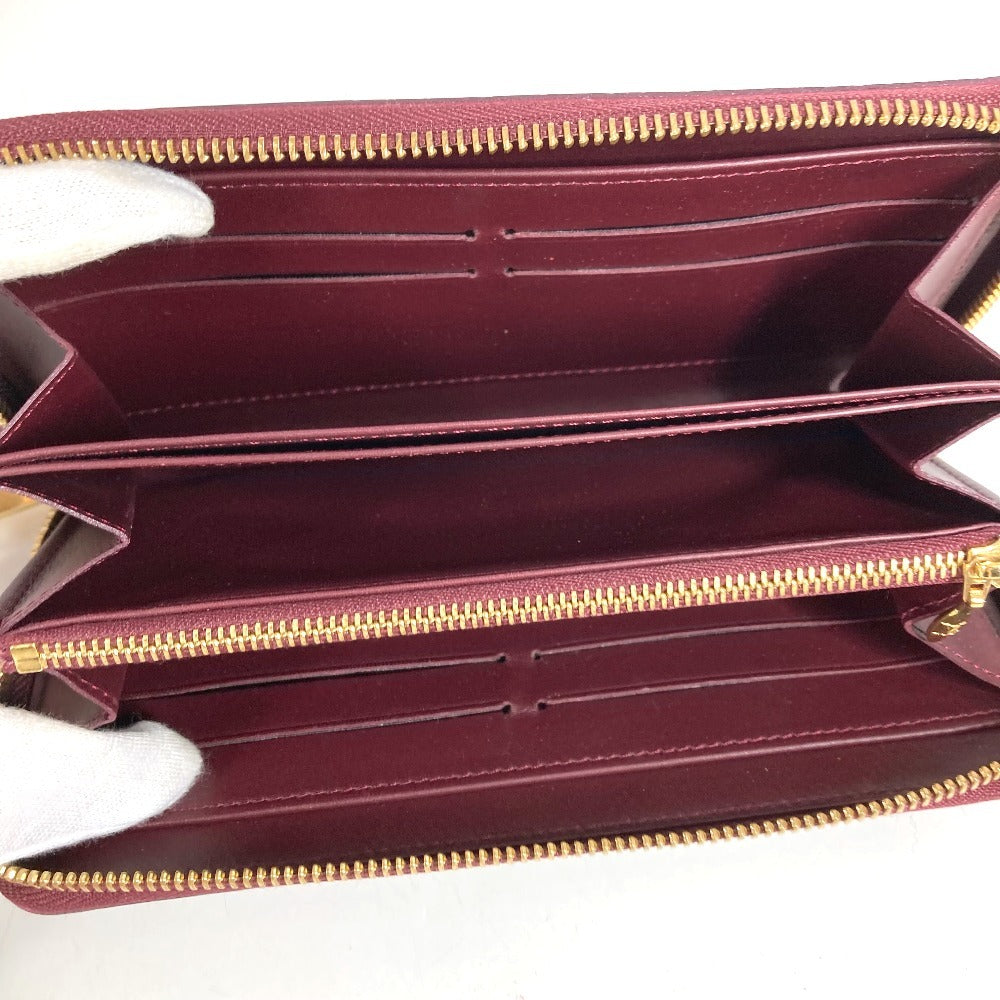LOUIS VUITTON M93575 モノグラムヴェルニ ジッピーウォレット ロングウォレット ラウンドファスナー 長財布 モノグラムヴェルニキャンバス ユニセックス ヴァイオレット パープル